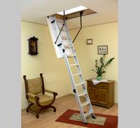 Чердачная лестница OMAN Alu-Profi 60х120х280 см в Москве